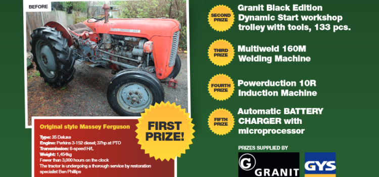 Win A Massey 35 Deluxe!